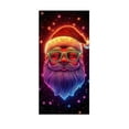thumbnail image 6 of Ouuluon Light Up Christmas Door Cover, 70.9 inches Glow-In-The-Dark Panel for Front Door Holiday Display, 6 of 6