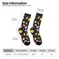 thumbnail image 2 of Balery Flower Butterfly Calcetas Largas con Estampado para Hombre y Mujer – Suaves y Transpirables, Talla Única (US 5-11), 2 of 6