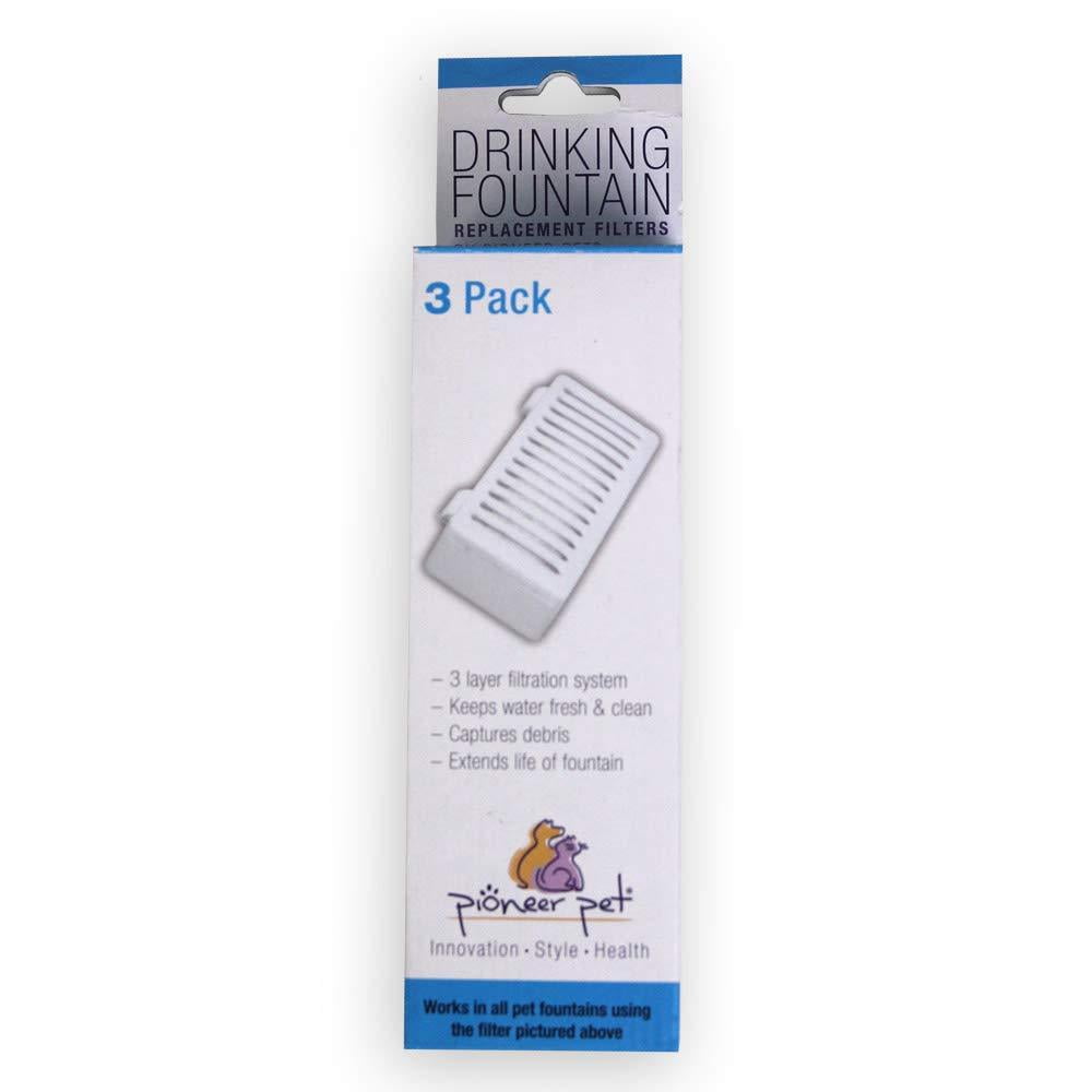 Pioneer Pet Pioneer T Shaped Filter For Food And Water Station 3 Pack Walmart Com Walmart Com