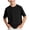Black, variant on akafmk Boys Short Sleeve T-Shirts Athletic Shirts Ice Silk Fast Dry Outdoor Running Activewear Casual Summer Tops, 5-16Y