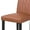 Brown, variant on VECELO Dining Chairs Set of 6, Upholstered Chairs with Solid Back, Modern Parsons Side Chair for Kitchen Restaurant and Living Room, Brown