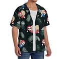 thumbnail image 4 of KLL Baby Sloths Sleeping Print Men's Shirt Short Sleeve Button Down Summer Cuba Beach Shirts- Small, 4 of 7
