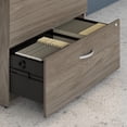 thumbnail image 5 of Studio C 72W U Desk with Hutch and Storage in Modern Hickory - Engineered Wood, 5 of 5