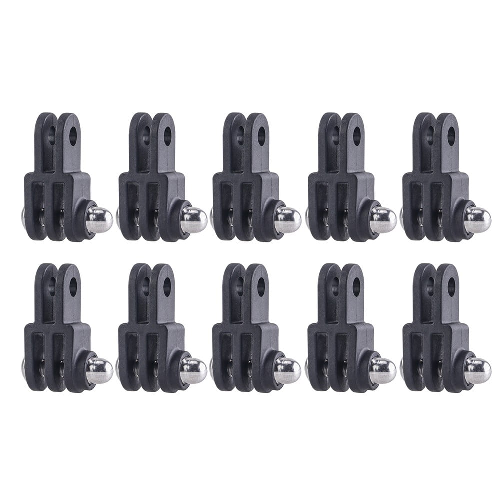 10Pcs Rotary Extension Adapters Extension Mount for Gopro Action Cameras