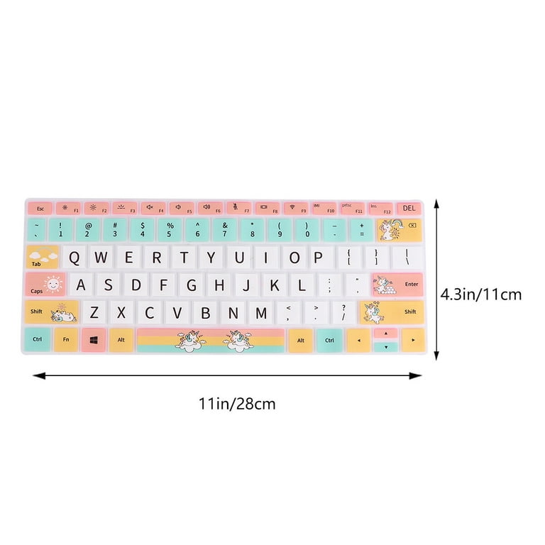 colored keyboard skins
