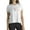 White, variant on FITKICKS Optimist Tee Lightweight Short Sleeve Crew Neck Top T-Shirt, Black Medium (Women's)