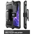 thumbnail image 4 of SUPCASE Galaxy S9 Case Full-body Rugged Holster Case WITH Screen Protector for 2018 Release, Unicorn Beetle PRO-Black, 4 of 6