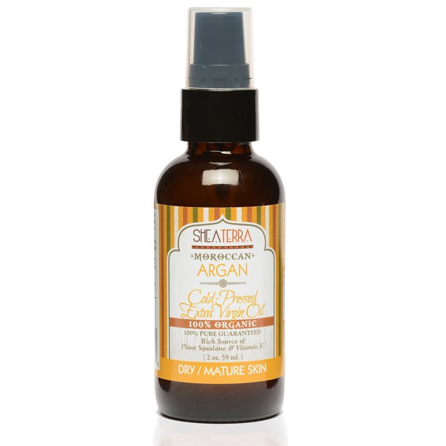 Aceite Shea Terra de argán marroquí prensado en frío, extra virgen, 60 ml