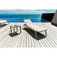 thumbnail image 2 of Pemberly Row Contemporary Sling Chaise Lounge Taupe Beige Finish, 2 of 8