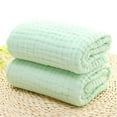 thumbnail image 2 of BIZHUA Baby Washcloths Natural CotTon Baby Wipes Soft Newborn Face Towel and Washcloth for Sensitive Skin Registry As Shower, 1. Cover with A Blanket, 2 of 7