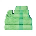 thumbnail image 1 of Bamboo Towel Sets, 13" x 13", 16" x 30", 30" x 54", Spring Green by Blue Nile Mills, 1 of 5