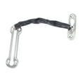 thumbnail image 4 of HINTRMENT 1Set Chain Door Guard for Indoor Security with 5.1*1.5in Silver Rectangular Design, 4 of 7
