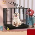 thumbnail image 6 of Dog Crate with Tray, Foldable And Easy to Install, Suitable for Small And Medium-Sized Dogs, Rabbits And Cats, Indoor And Outdoor Use, 6 of 7