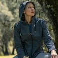 thumbnail image 6 of Free Country Women's Alps Super Softshell® Jacket Black Grid Melange XL, 6 of 7