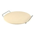 thumbnail image 4 of Pizza de piedra para horno con accesorios de soporte de estantería de transporte pan Piedra para hornear pan de pizzas crujientes para parrillas de, 4 of 8