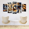 thumbnail image 5 of Cuadro decorativo Cuadros Abigail Abstracto Mujer Espiral Colores Moderno Minimalista Set de 5 piezas, 5 of 5
