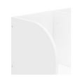thumbnail image 3 of Kids Bookcase Toys Storage Organizer with Cubes Bins,White, 3 of 6