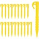 thumbnail image 1 of 20 pieces plastic tent pegs, 14.5cm plastic tent pegs, heavy duty camping tent pegs, ground fixing peg hooks, 1 of 4