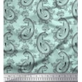 thumbnail image 1 of Soimoi Rayon Fabric Artistic Paisley Print Fabric by Yard 42 Inch Wide, 1 of 1