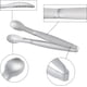 thumbnail image 3 of Paquete de 4 mini pinzas para azúcar de acero inoxidable, clip para alimentos espesante de 4 pulgadas, clip para azúcar cuadrado chapado en oro, 3 of 4