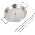 thumbnail image 3 of MasteelfCA 1 Set of Vertical Grill Rack Detachable Grill Skewer Outdoor BBQ Meat Rack Stainless Steel Grill Rack, 3 of 7