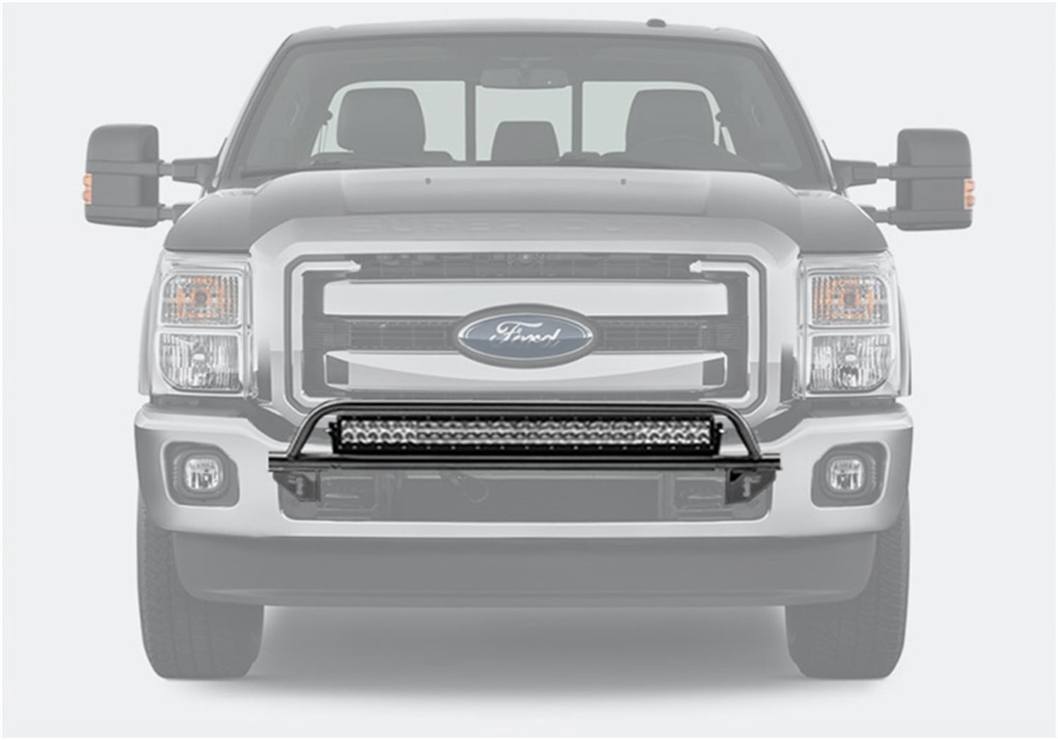 NFab F1130ORTX OffRoad Light Bar MultiMount System; Textured Black