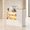 Left/White, variant on 47" Reception Desk with LED Lighting, Lockable Drawer, Open Shelves & Door Cabinet, Front Desk Counter for Salon, Retail & Office (White, Left, 47.24" W x 18.11" D x 39.37" H)