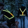 thumbnail image 3 of Reflective Vest Sports Running Light Led Light Up Running Vest for Outdoor Running Wear, 3 of 8