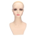 thumbnail image 2 of Female Mannequin Head,  Make Up Manikin Head PVC Bald Weather   for, 2 of 8