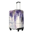 thumbnail image 2 of Balery Luggage Cover Lavender Blooms Window Print Suitcase Covers for Luggage Elastic Washable Suitcase Protector Fits 18-32 Inch Luggage-X-Large, 2 of 9