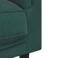 thumbnail image 6 of vidaXL Sofa with Cushions 2-Seater Dark Green Velvet, 6 of 8