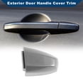 thumbnail image 3 of Unique Bargains No.51217396544 Exterior Door Handle Cover Trim for BMW X1 X2 X5 F15 X6 F16 2014-2019 Door Handle Cover 1 Pcs Silver Tone, 3 of 7