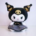 thumbnail image 4 of Juguetes de peluche Sanrio de dibujos animados para niña, accesorios de decoración del hogar, muñeca de algodón PP de peluche, regalos, Kuromi, lindo, nuevo, 4 of 4