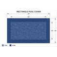 thumbnail image 3 of Loop Loc Swimming Pool Cover. Safety Pool Cover for Pool Size: 16 x 32 Shape: Rectangle .Super Dense II MESH BLUE. ITEM ID 816, 3 of 4
