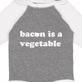 thumbnail image 4 of Inktastic Bacon Is A Vegetable Boys or Girls Long Sleeve Baby Bodysuit, 4 of 5