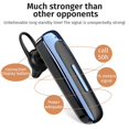 thumbnail image 3 of E1 Bluetooth 5.0 Earpiece w/Mic Stereo Headph, 3 of 7