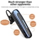 thumbnail image 4 of Auriculares inalámbricos manos libres Bluetooth 5.0 E1 con gancho para la oreja. Azul negro, 4 of 8