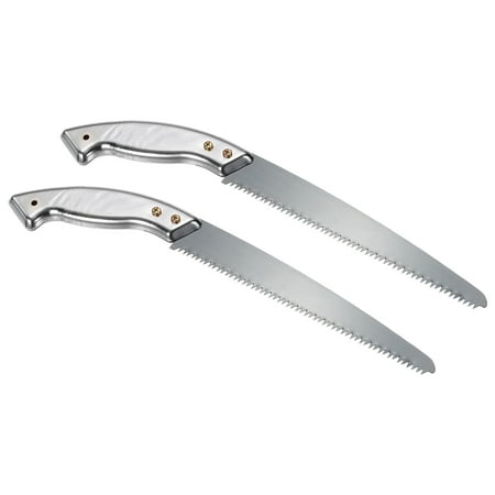 Uxcell 10 Hand Pruning Saw Iron Handle for Camping Garden Tree Branches Trimming 2Pcs