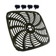 thumbnail image 1 of Square Air Fryers Pad Metal Liners Nonstick Cooking Accessory Air Fryers Grilling Plate Suitable for GAF856 Air Fryers, 1 of 4