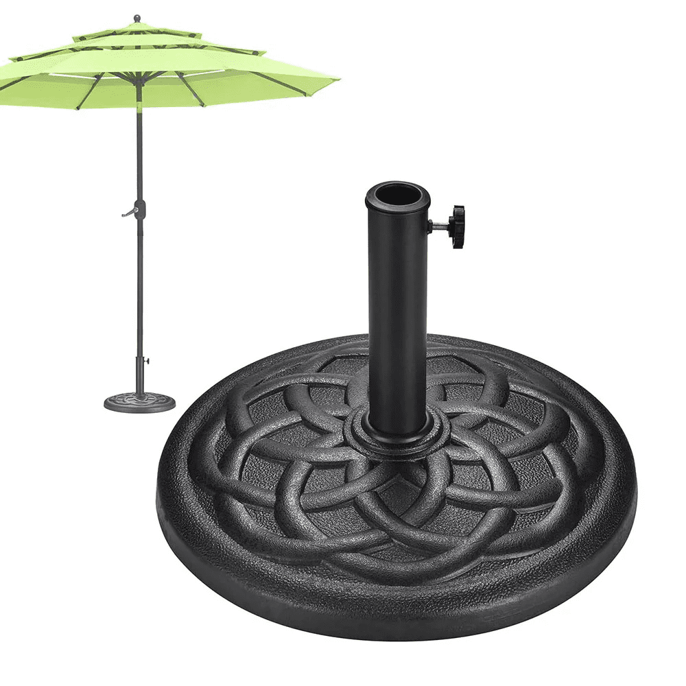 Outdoor Patio Umbrella Base Stand 20Lb (D2 3/16")
