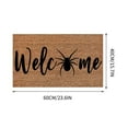 thumbnail image 2 of Chmadoxn Halloween Printed Welcome Mat - Non-Slip Door Mat Outside - Easy to Clean Doormat Outdoor Entrance - Mat Outdoor - Welcome Rug - Outdoor Mats for Front Door, 2 of 2