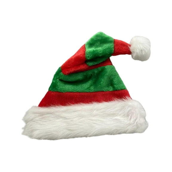 Exquisite Christmas Hat, Santa Hat Holiday Hat for Unisex Adults Festival Party Hat Plush Santa Hat Red Hats Accessory