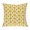 Yellow, variant on Nassau Collection Abstract Square Cotton Throw Pillow - 18" - Yellow and Beige
