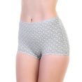 thumbnail image 3 of Angelina Cotton Classic High-Rise Briefs with Flower and Hearts Print (6-Pack), 3 of 6