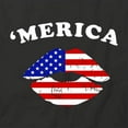 thumbnail image 2 of Merica T-Shirt | Patriotic American Black Tee Gift, 2 of 5
