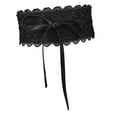thumbnail image 4 of Cinturón de encaje Baoblaze Ancho 82,68 pulgadas negro para niña, 4 of 8