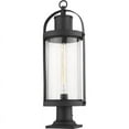 thumbnail image 6 of Roundhouse 1 Light Outdoor Pier Mounted Fixture Clear Seedy, 6 of 6