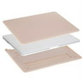 thumbnail image 2 of Mosiso Plastic Hard Case with Keyboard Cover with Screen Protector for MacBook Air 13 Inch (Models: A1369 & A1466,2010-2017 Year), Camel, 2 of 5