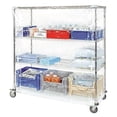 thumbnail image 2 of Quantum Wire Shelving 24"w X 72"l X 63"h Cart Cover- Clear Vinyl- Zipper Closure, Colors: Clear, 2 of 3