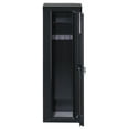 Sentinel 10 Gun Security with Key Lock, Black, 53" x 17.25" x